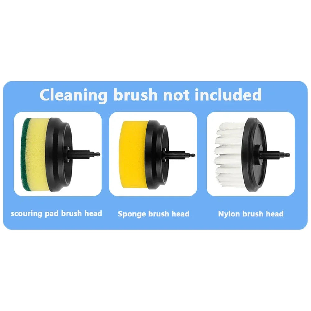 3 in 1 Electric Cleaning Brush Kitchen Dishwashing Home USB Rechargeable Electric Rotary Scrubber Household Appliances Cleaning